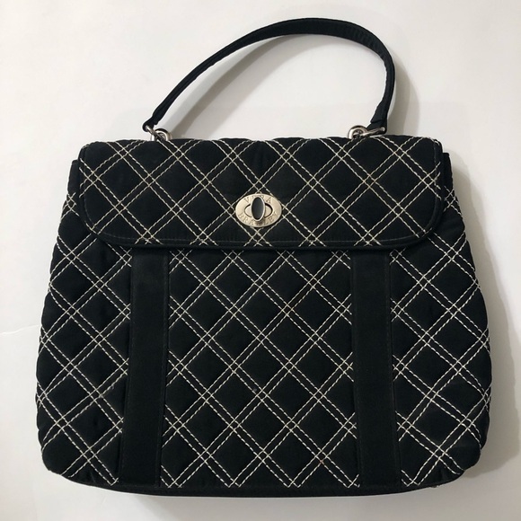 Vera Bradley Handbags - Vera Bradley Spectator Quilted Microfiber Purse